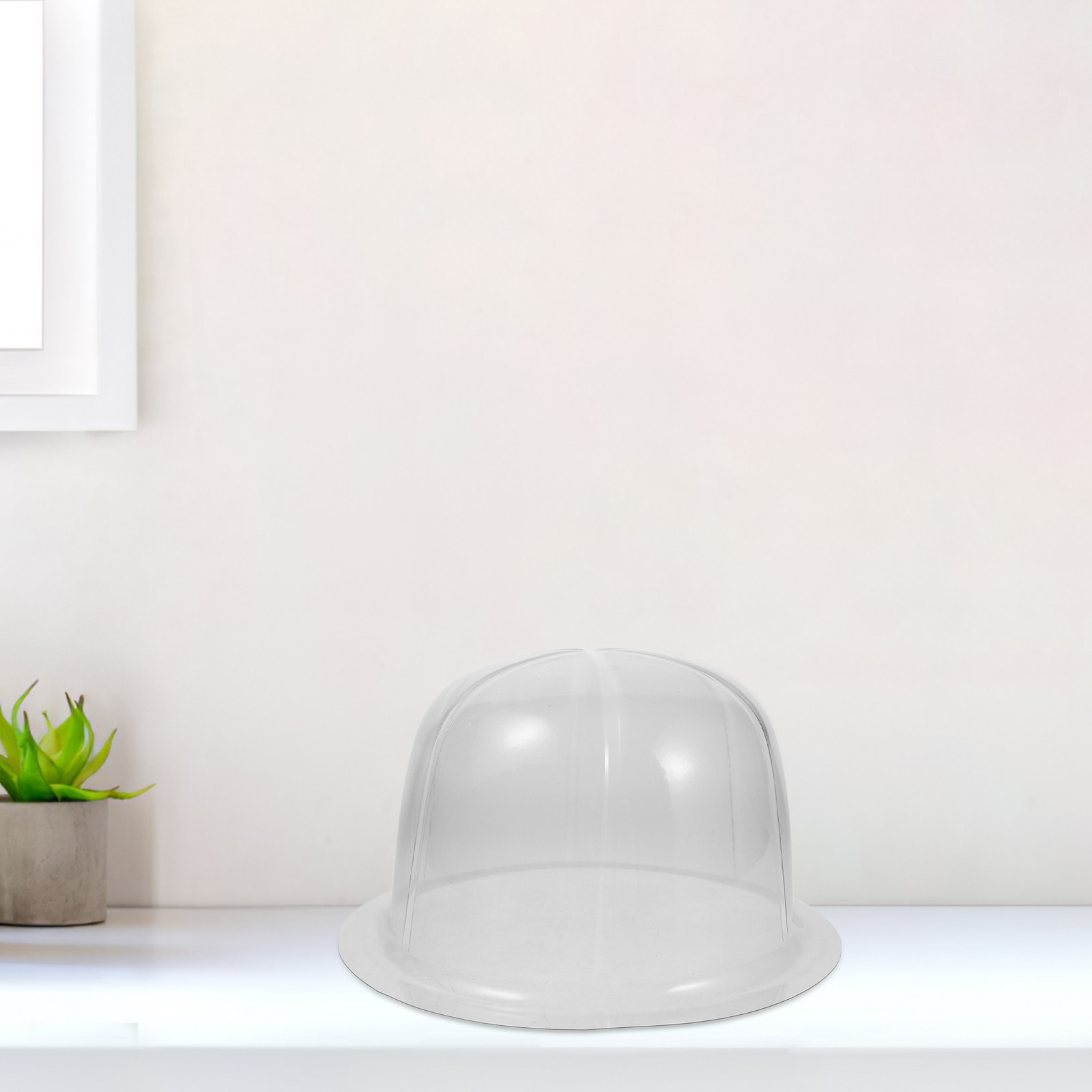 10Pcs Clear Plastic Dome Hat I - Plastic Dome Clear 评论和价格