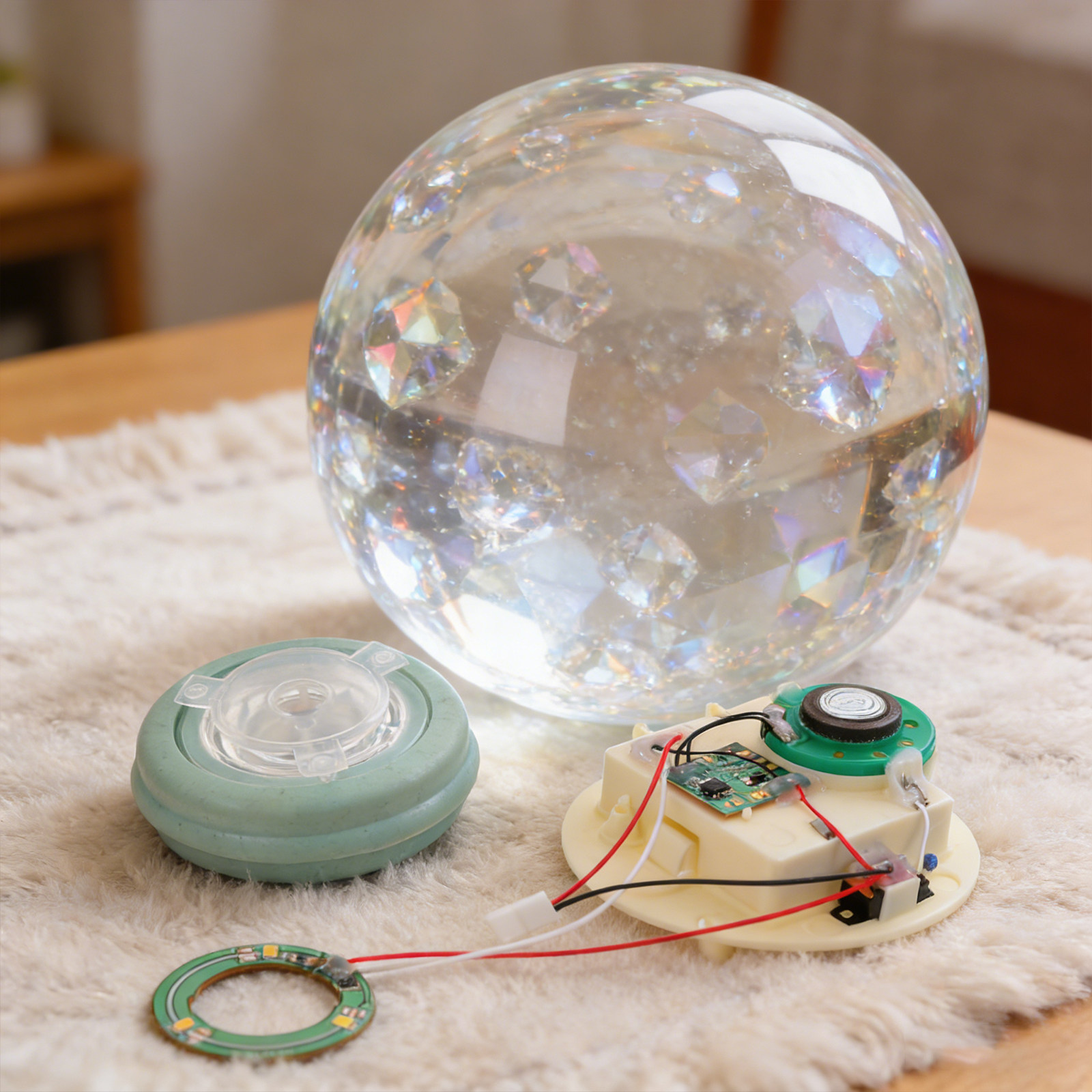 Snow Globe Movement with Music - Plastic Dome Clear 评论和价格