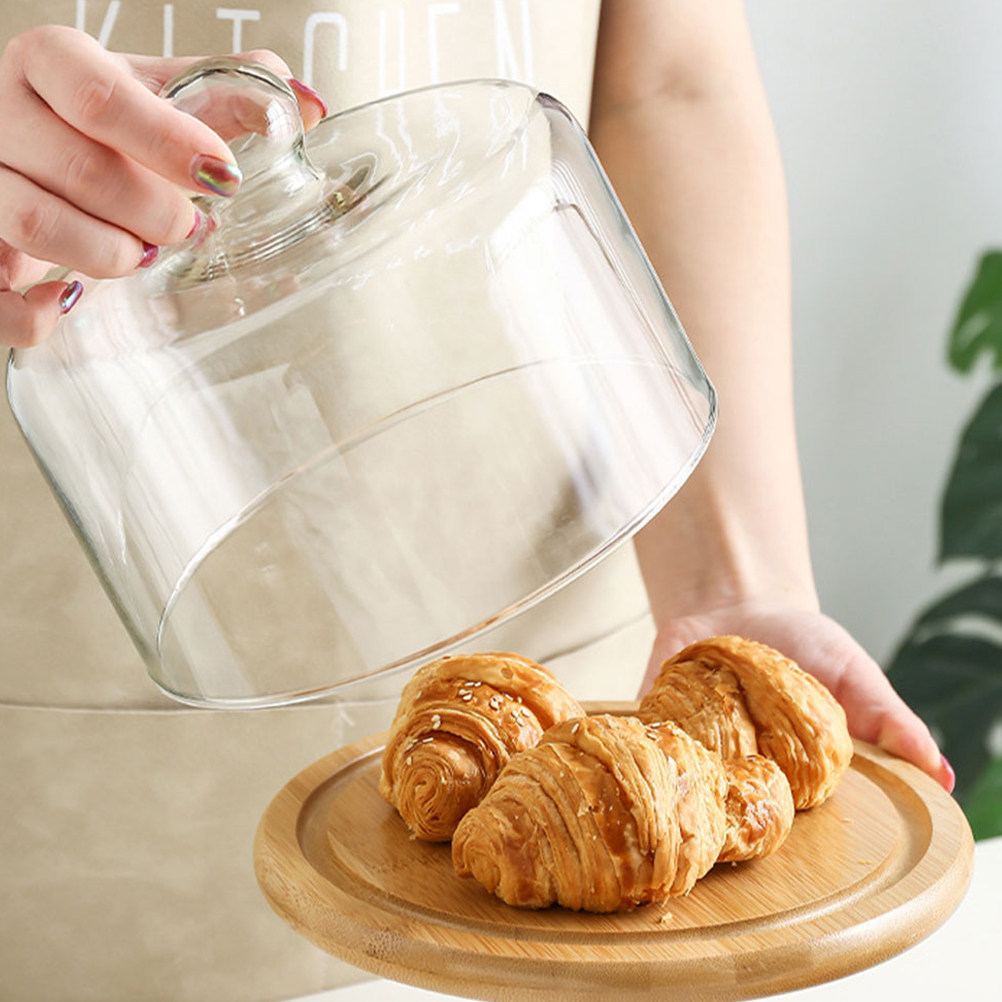 21Cm Clear Glass Cake Dome Cov - Plastic Dome Clear 评论和价格