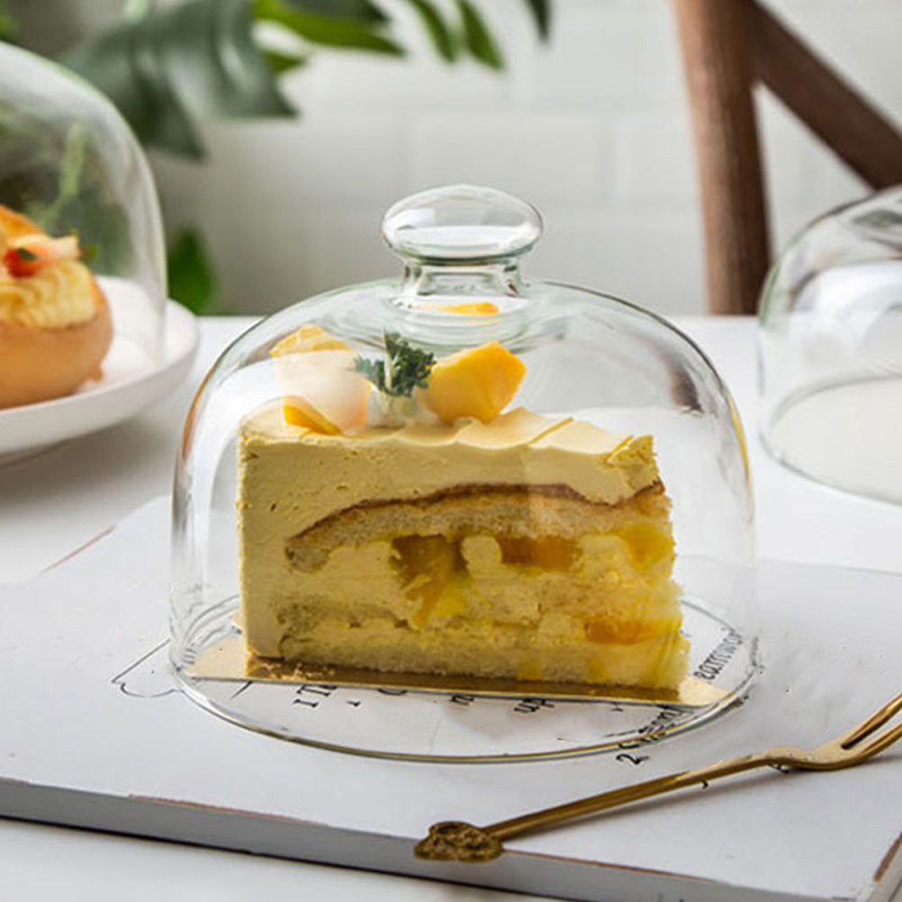 2Pcs Transparent Cake Dome Cov - Plastic Dome Clear 评论和价格