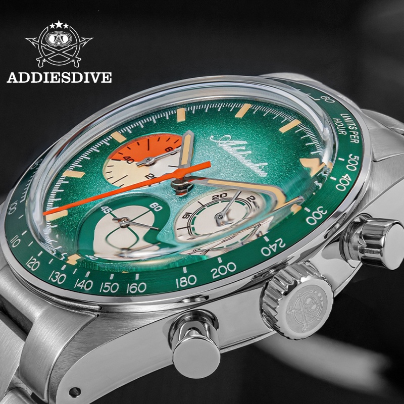 ADDIESDIVE Hot Sale Chronograp - Plastic Dome Clear 评论和价格