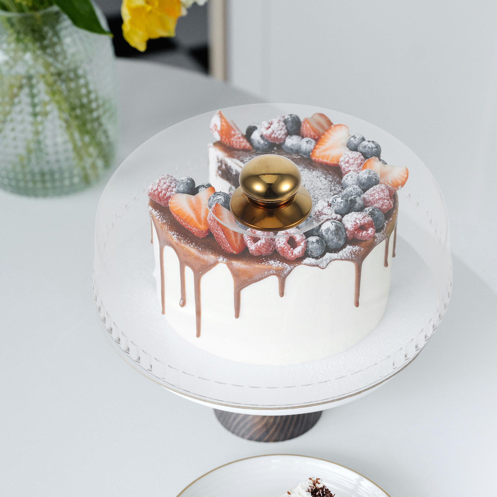 30Cm Clear Acrylic Cake Dome C - Plastic Dome Clear 评论和价格